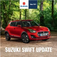 Suzuki Swift Update