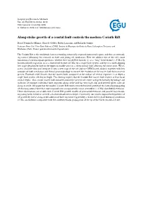 Along-Strike Growth of a Crustal Fault Controls the Modern Corinth Rift