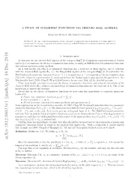 Arxiv:1812.06033V1 [Math.QA] 14 Dec 2018 Q Oeepaaino H Eodie Si Re.I M5 Hpv]Ma Chap.VI] [M95, in Order