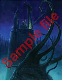 Call of Cthulhu Investigator Handbook