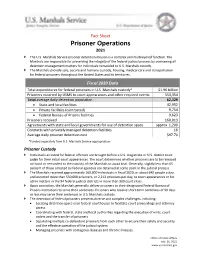 Prisoner Operations Fact Sheet