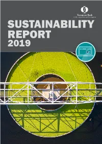 EBRD Sustainability Report 2019 2019.Sr-Ebrd.Com