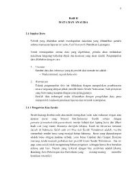 Bab Ii Data Dan Analisa