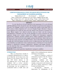 ECZEMA) Shankar Pratap K