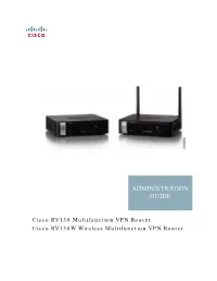 Cisco RV130/RV130W Administration Guide