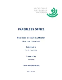 Paperless Office.Term Paper.Pdf