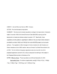 AGENCY: Internal Revenue Service (IRS), Treasury ACTION: Final and Temporary Regulations. SUMMARY: This Document Contains