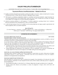 Animation Focus