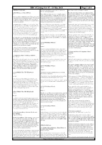 BBC 4 Listings for 15 – 21 May 2021 Page 1 of 4