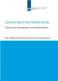 Carsharing in the Netherlands