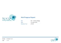 19/20 Hub Progress Report