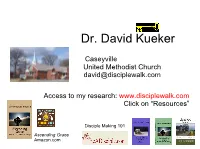 Dr. David Kueker