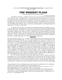 THE WHISKEY FLAGS -- by Richard R. Gideon