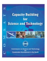 Capacity Building for Science and Technology (May 2003)