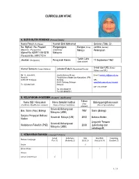 Curriculum Vitae