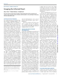 Imaging the Infected Heart Cannot Di Erentiate Between In Ammation Caused by Microorganisms Or by Noninfec- Tious Diseases