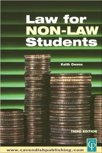 Law for Non-Law Students, Third Edition