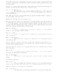 Using .Net Technology a Programmer Can Develop Various Types Of