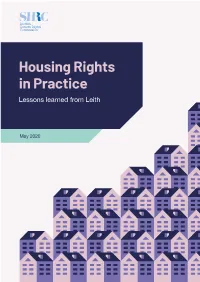 Housing Rights in Practice: Lessons Learned from Leith