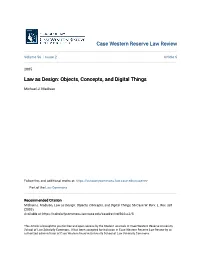 Objects, Concepts, and Digital Things
