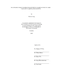 Polyphonic Music Information Retrieval Based on Multi-Label