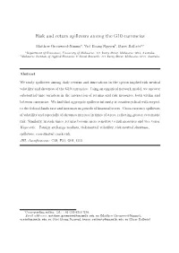 Risk and Return Spillovers Among the G10 Currencies