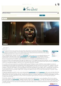Annabelle Movie Review & Film Summary (2014) | Roger Ebert