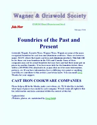 List Foundry