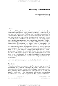 Revisiting Cyberfeminism