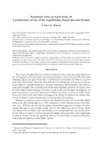 Systematic Notes on Asian Birds. 49 a Preliminary Review of the Aegithalidae, Remizidae and Paridae1