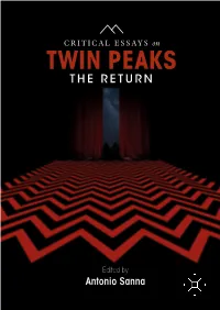 Twin Peaks the Return