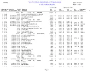 2010 Traffic Volume Report