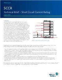 Short Circuit Current Rating August 2020