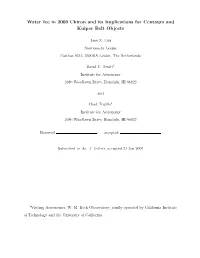 Water Ice in 2060 Chiron and Its Implications for Centaurs and Kuiper Belt Objects