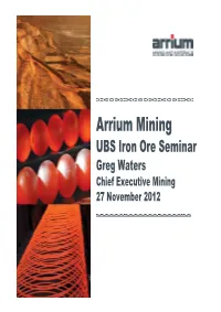 Arrium Mining