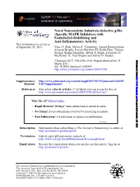 Novel Noncatalytic Substrate-Selective P38α-Specific