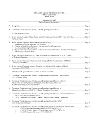 November 29, 2007 Table of Contents for Summary
