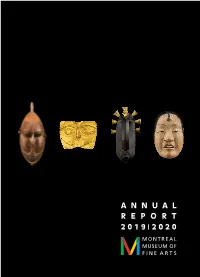 2019-2020 Operational Report of the MMFA