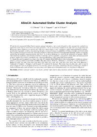 Asteca: Automated Stellar Cluster Analysis