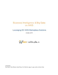 Business Intelligence & Big Data On