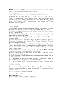 Involvement of NRN1 Gene in Schizophrenia-Spectrum and Bipolar Disorders and Its Impact on Age at Onset and Cognitive Functioning