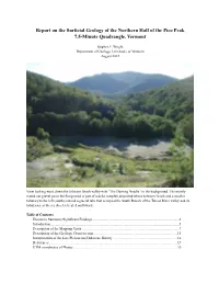 Pico North Report, Aug 2012