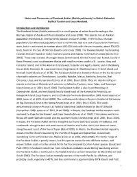 Status and Occurrence of Parakeet Auklet (Aethia Psittacula) in British Columbia