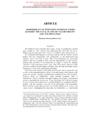 The Fatal Flaws of 'Falsifiability' and 'Falsification'