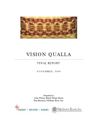 Vision Qualla Final Report Page 1