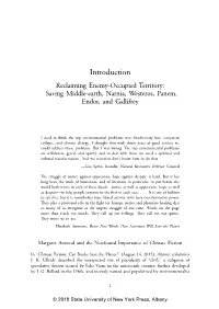 Introduction Reclaiming Enemy-Occupied Territory: Saving Middle-Earth, Narnia, Westeros, Panem, Endor, and Gallifrey