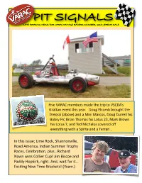 Pit Signals OCTOBER 2018 Copy