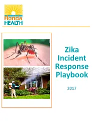 Zika Incident Response Playbook