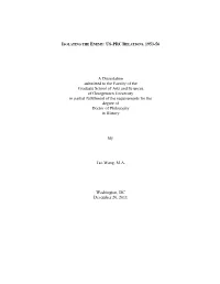 A Dissertation Submitted to the Faculty of the Graduate School of Arts And