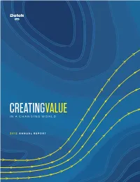 Creatingvalue in a Changing World